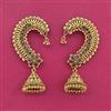 Antique Earcuff With Matte Gold Plating