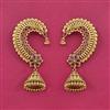 Antique Earcuff With Matte Gold Plating