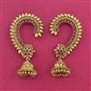 Antique Earcuff With Matte Gold Plating