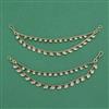 Antique Classic Ear Chain With Mehndi Plating