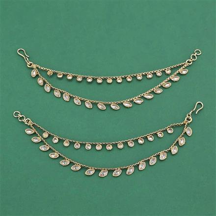 Antique Classic Ear Chain With Mehndi Plating