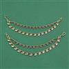 Antique Classic Ear Chain With Mehndi Plating