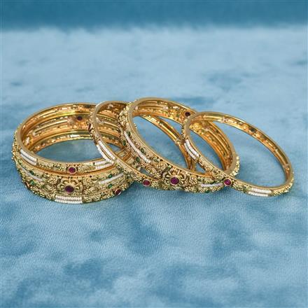 Antique Classic Bangles With Gold Plating