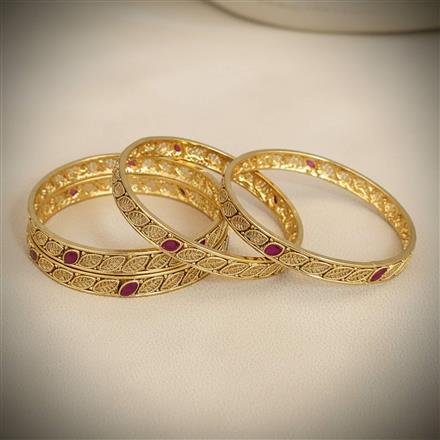 Antique Classic Bangles With Gold Plating