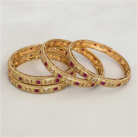 Antique Classic Bangles With Gold Plating