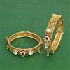 Antique Meenakari Bangles With Gold Plating