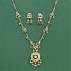 Antique Moti Pendant Set With Gold Plating