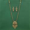Antique Moti Pendant Set With Gold Plating