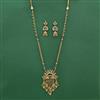 Antique Moti Pendant Set With Gold Plating