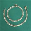 Antique Moti Payal With Gold Plating