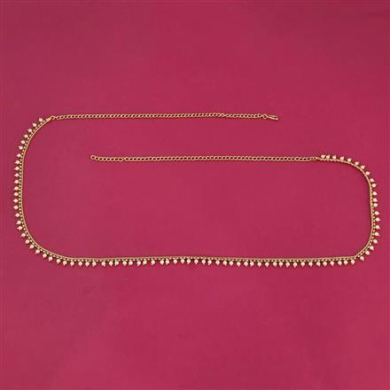 Antique Moti Belt With Gold Plating