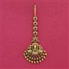 Antique Temple Tikka With Gold Plating