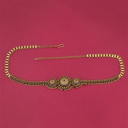 Antique South Indian Belt With Gold Plating