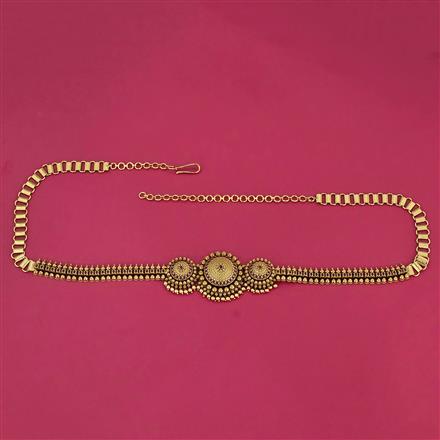 Antique South Indian Belt With Gold Plating