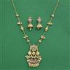 Antique Moti Pendant Set With Gold Plating