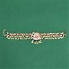 Antique Adjustable Bracelet With Mehndi Plating