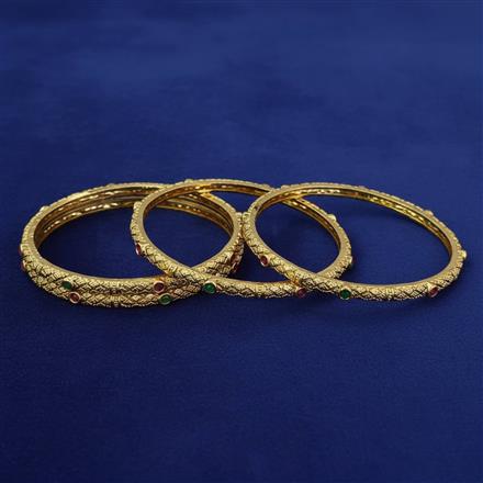 Antique Classic Bangles With Gold Plating