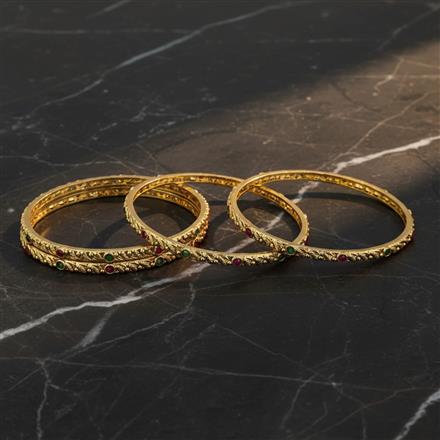 Antique Classic Bangles With Gold Plating