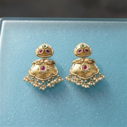 Antique Classic Earring With Gold Plating