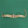 Antique Adjustable Bracelet With Gold Plating