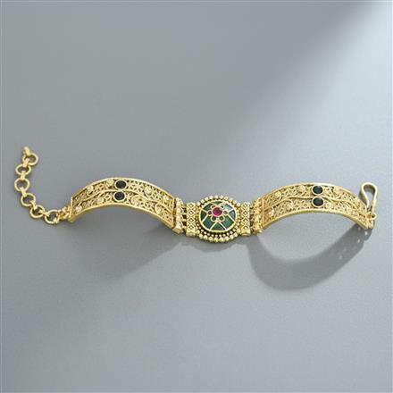 Antique Classic Bracelet With Gold Plating