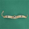 Antique Adjustable Bracelet With Gold Plating