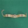 Antique Adjustable Bracelet With Gold Plating