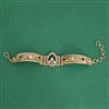 Antique Adjustable Bracelet With Gold Plating