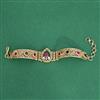 Antique Adjustable Bracelet With Gold Plating