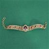 Antique Adjustable Bracelet With Gold Plating