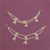 Antique Moti Ear Chain With Gold Plating