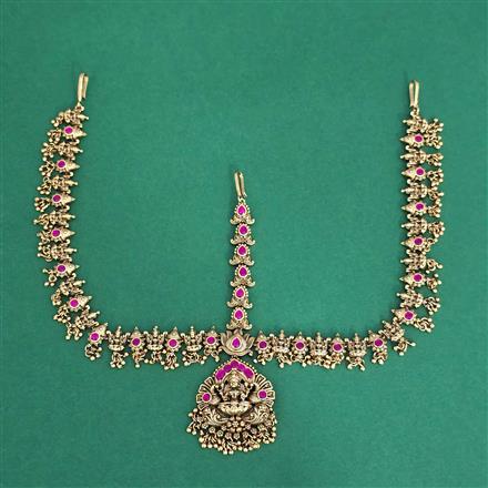 Antique Classic Damini With Matte Gold Plating