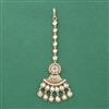 Antique Classic Tikka With Matte Gold Plating