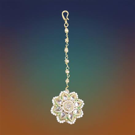 Antique Moti Bore With Gold Plating