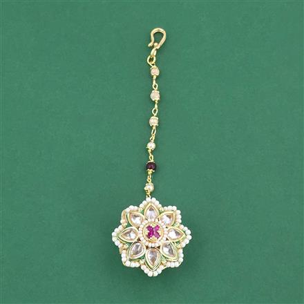 Antique Moti Bore With Gold Plating