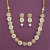 Antique Meenakari Necklace Set With Gold Plating