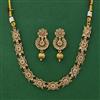 Antique Classic Necklace Set With Gold Plating