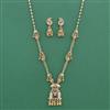 Antique Moti Pendant Set With Gold Plating