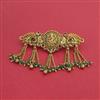 Antique Temple Hair Clip With Gold Plating