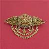 Antique Temple Hair Clip With Gold Plating