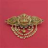 Antique Temple Hair Clip With Gold Plating