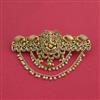 Antique Temple Hair Clip With Gold Plating