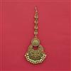 Antique Classic Tikka With Matte Gold Plating