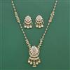 Antique Moti Pendant Set With Gold Plating
