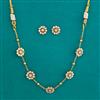 Antique Delicate Necklace With Gold Plating