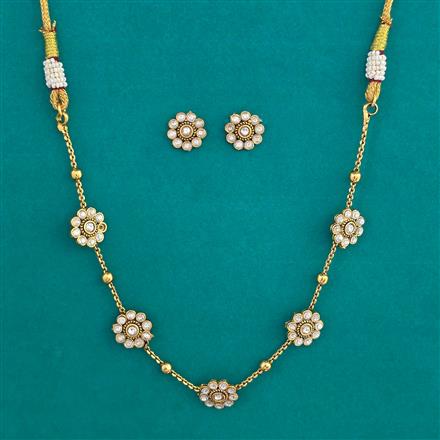 Antique Delicate Necklace With Gold Plating