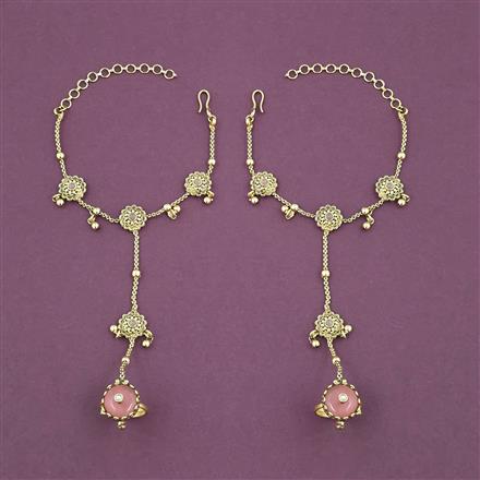 Antique Heritage Hath Pan with Gold Plating