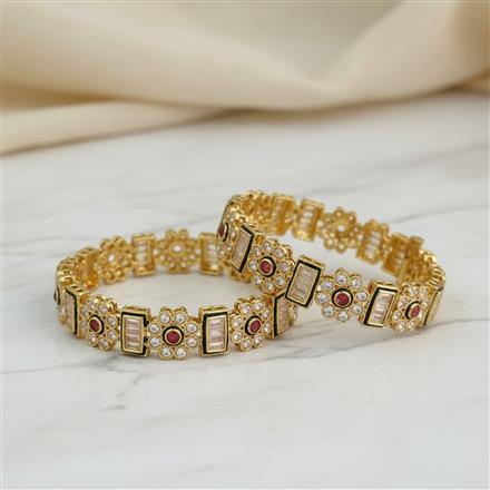 Antique Openable Bangles With Gold Plating