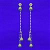 Antique Kashmiri Jhumki With Mehndi Plating