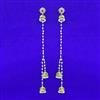 Antique Kashmiri Jhumki With Mehndi Plating